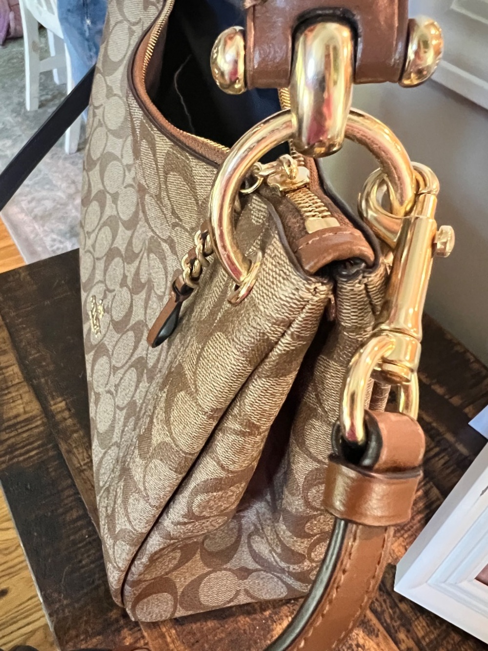 Coach Convertible Shoulder Bag - Picture 7 of 10